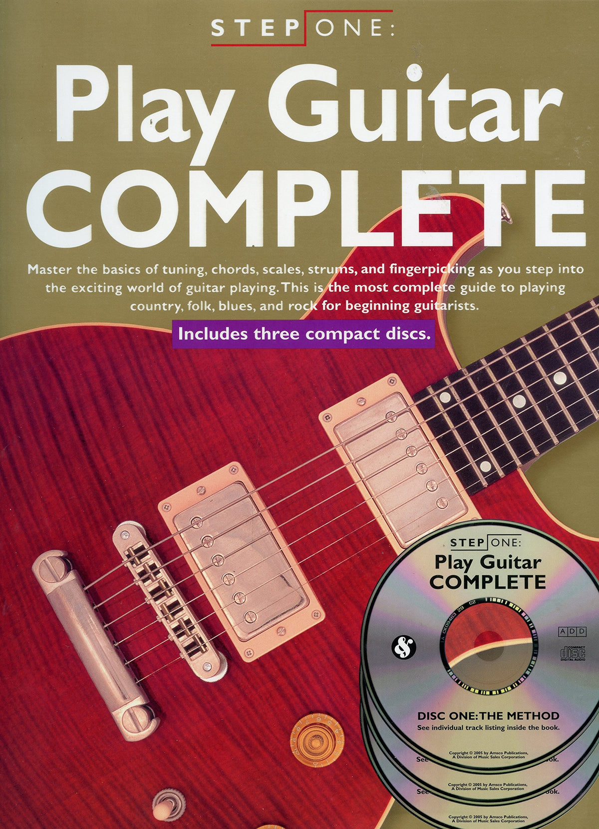 Step One: Play Guitar Complete(3 Cds)