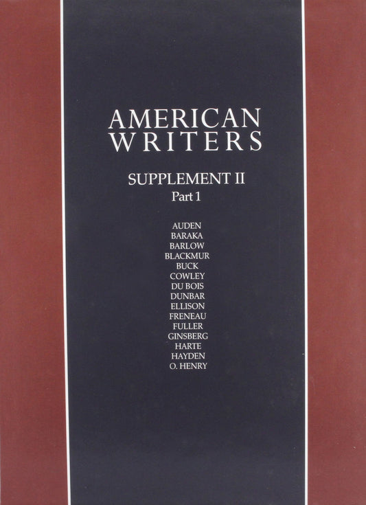American Writers, Supplement II: 2 Volume set: A collection of critical Literary and biographical articles that cover hundreds of notable authors from the 17th century to the present day.
