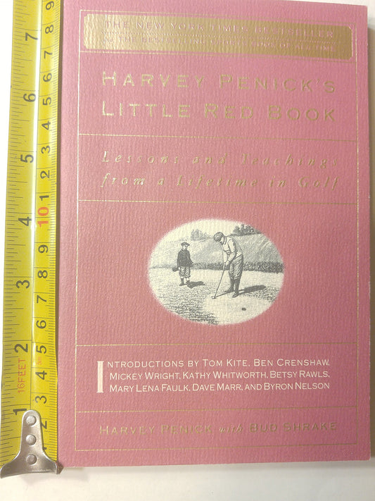 Harvey Penick's Little Red Book: Lessons and Teachings from a Lifetime in Golf - 8866
