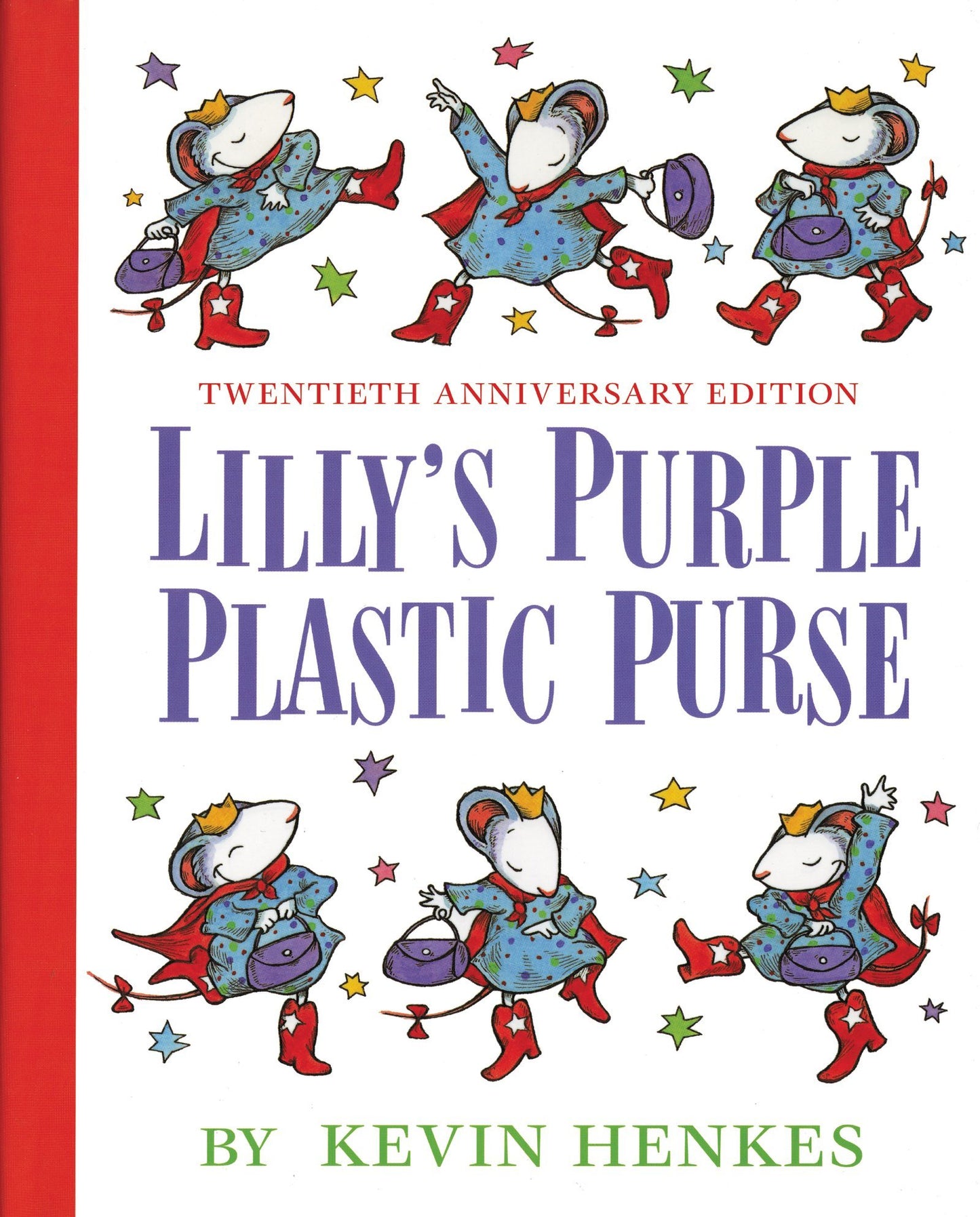 Lilly's Purple Plastic Purse - 7993