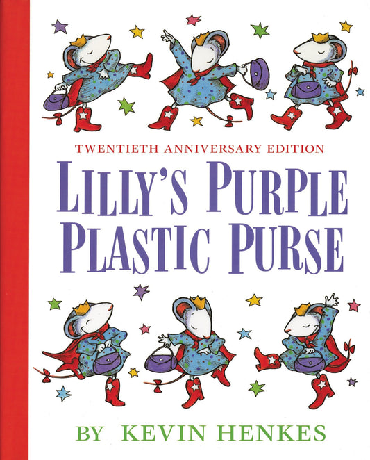 Lilly's Purple Plastic Purse - 7993