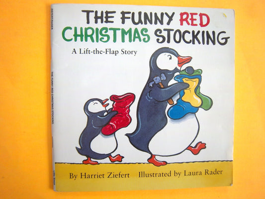 The Funny Red Christmas Stocking: Lift-the-Flap