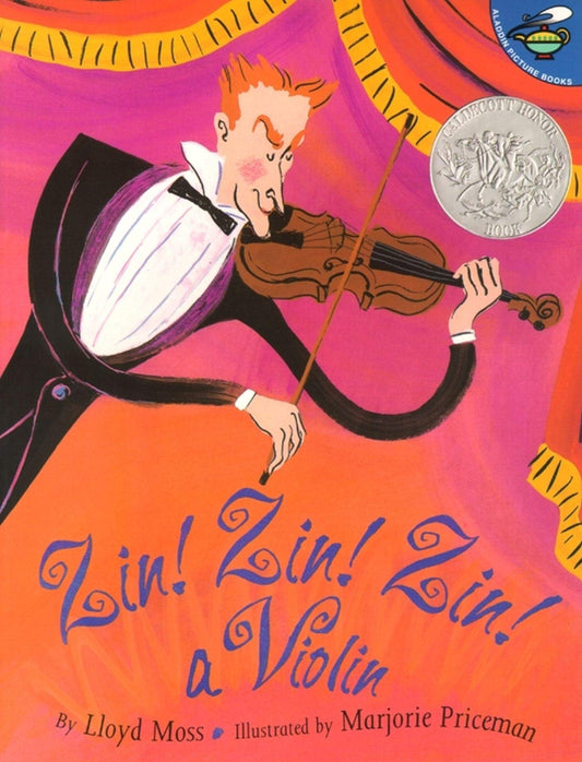 Zin! Zin! Zin! A Violin (Aladdin Picture Books) - 811