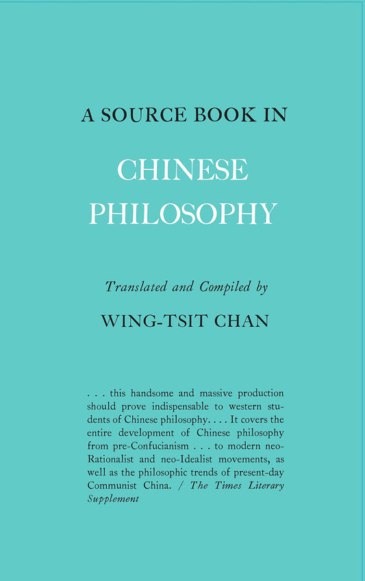 A Source Book in Chinese Philosophy - 6945