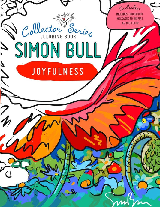 Simon Bull Coloring Book: Joyfulness - 1701
