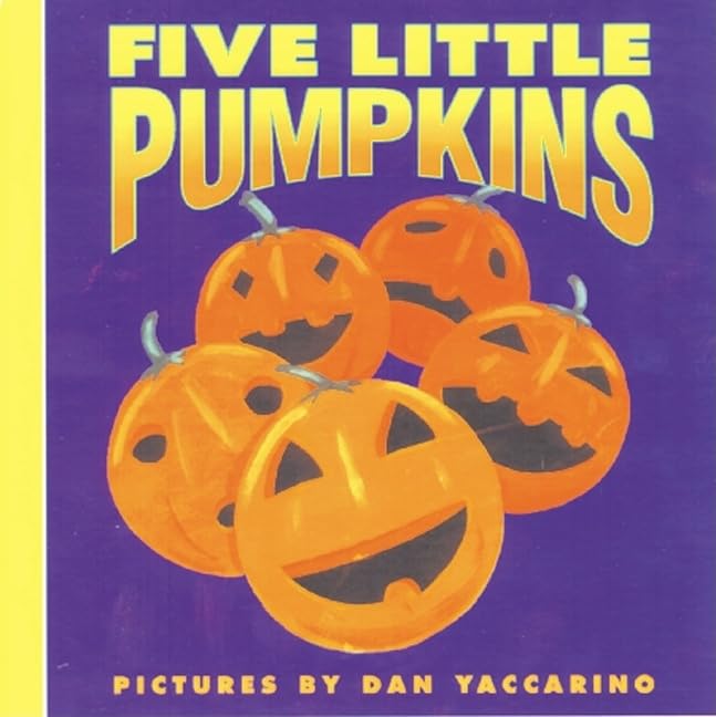 Five Little Pumpkins: A Fall and Halloween Book for Kids (Harper Growing Tree) - 4398