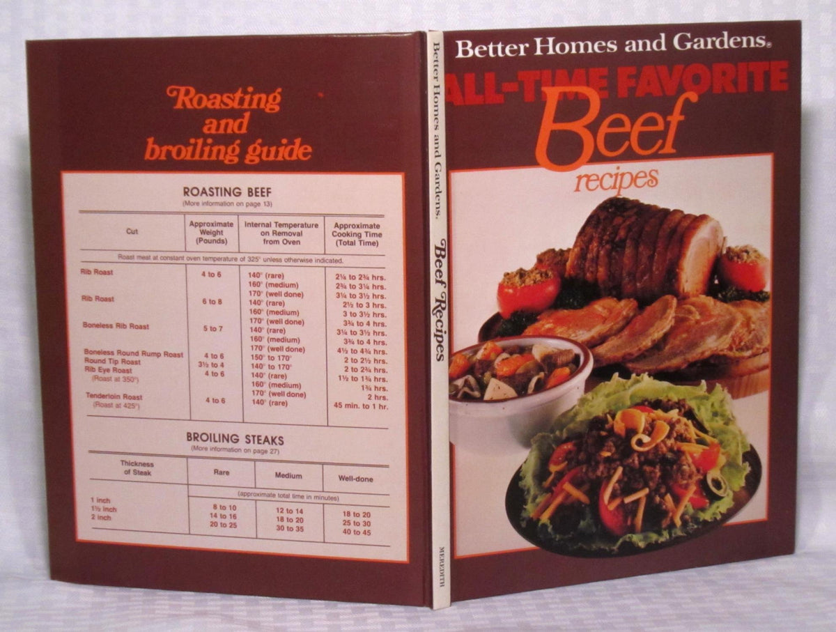 Better Homes and Gardens All-Time Favorite Beef Recipes