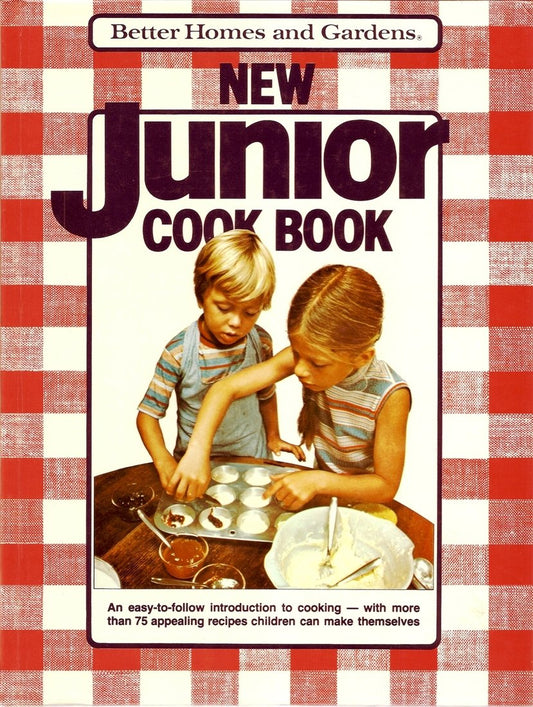 Better Homes and Gardens New Junior Cook Book - 8735