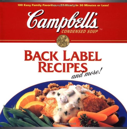 Campbell's Back Label Recipes: And More! - 8036