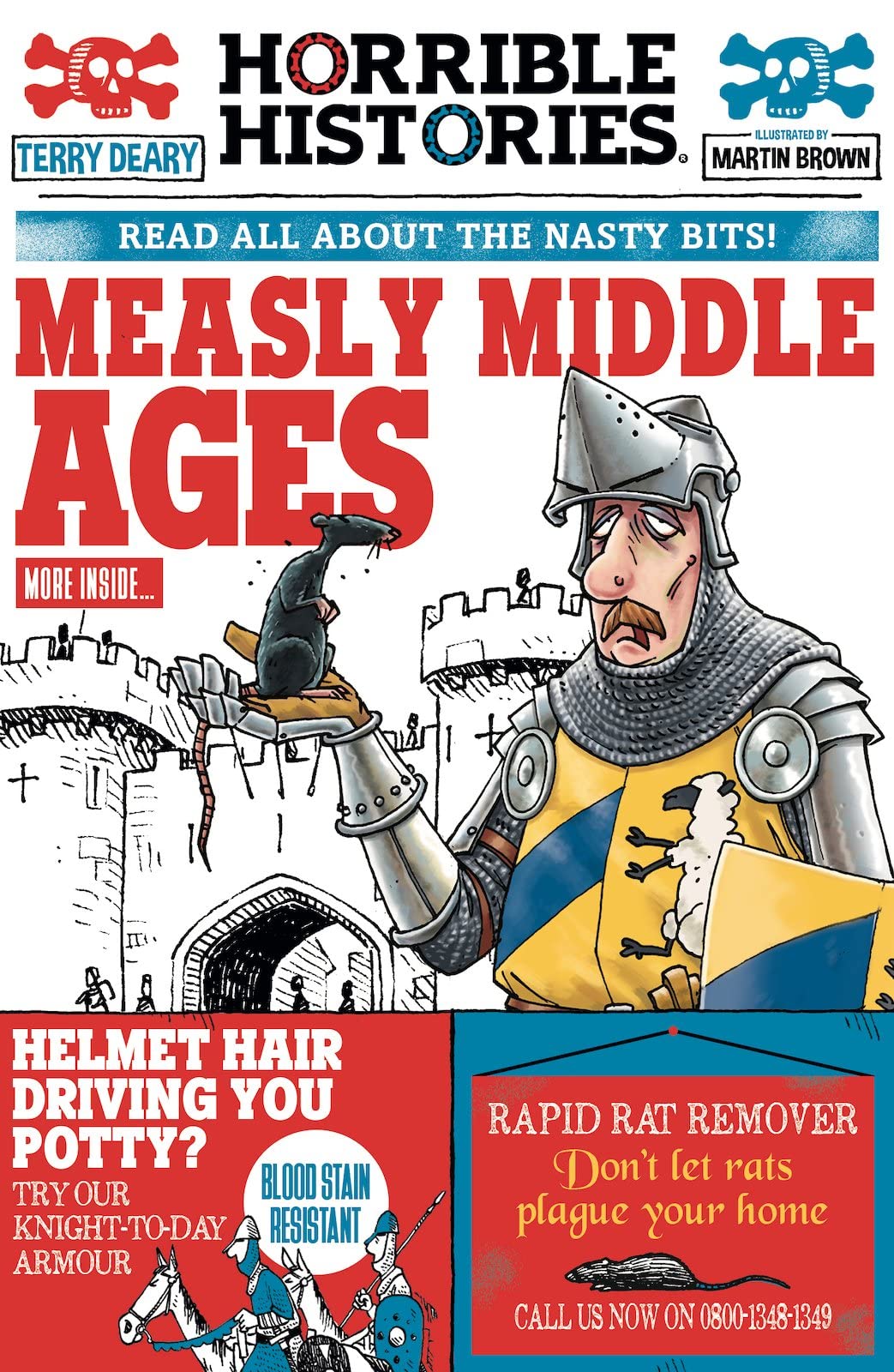 Measly Middle Ages (newspaper edition) (Horrible Histories)