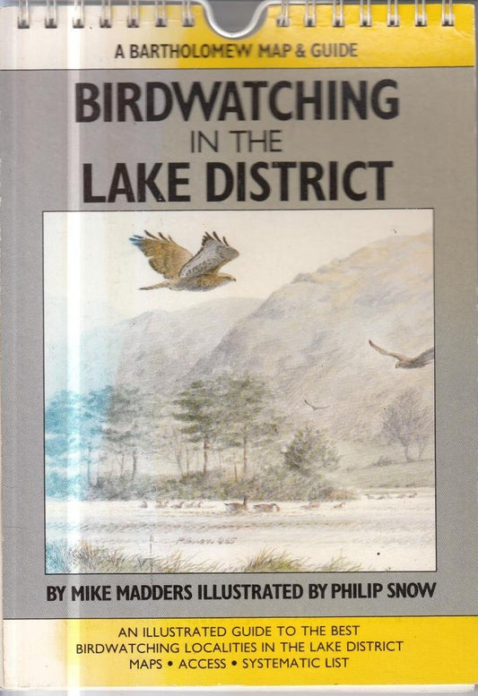 Bird Watching in the Lake District (A Bartholomew map & guide)