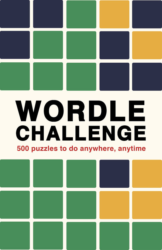 Wordle Challenge: 500 Puzzles to do anywhere, anytime (Puzzle Challenge, 1) - 9352