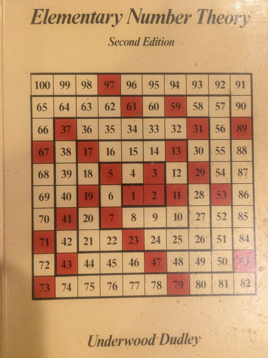 Elementary Number Theory (A Series of Books in the Mathematical Sciences) - 8587