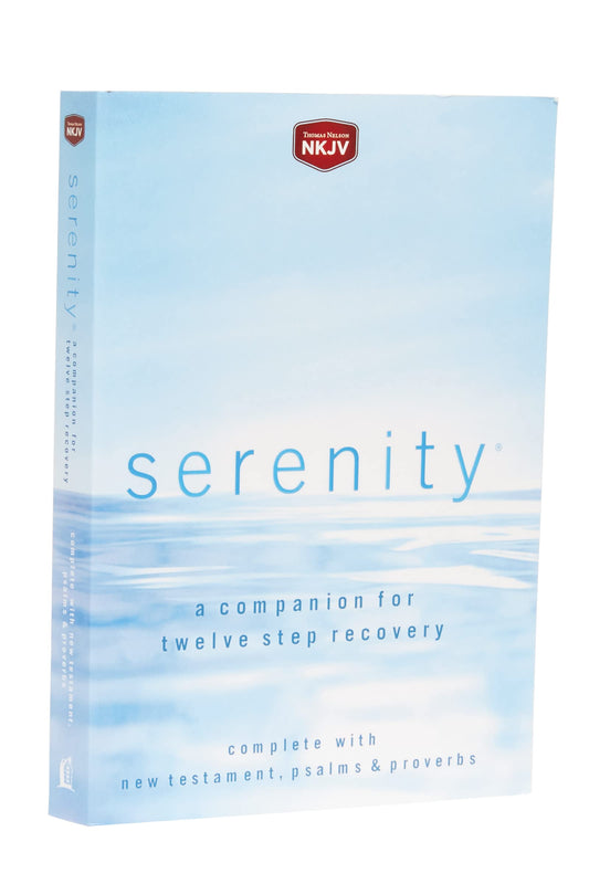 NKJV, Serenity, Paperback, Red Letter: A Companion for Twelve Step Recovery - 7994