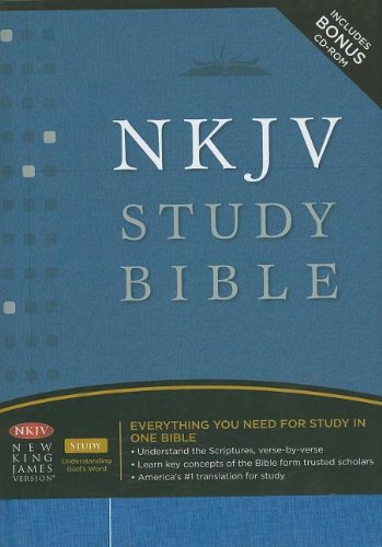 NKJV Study Bible: New King James Version, Pacific Blue, Study Bible - 5999