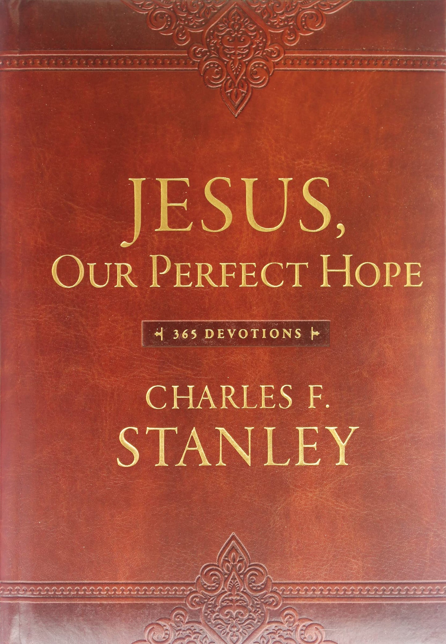 Jesus, Our Perfect Hope: A Daily Devotional for Finding Confidence and Encouragement in God’s Promises (365 Devotions) – The Perfect Christian New ... Gift (Devotionals from Charles F. Stanley)