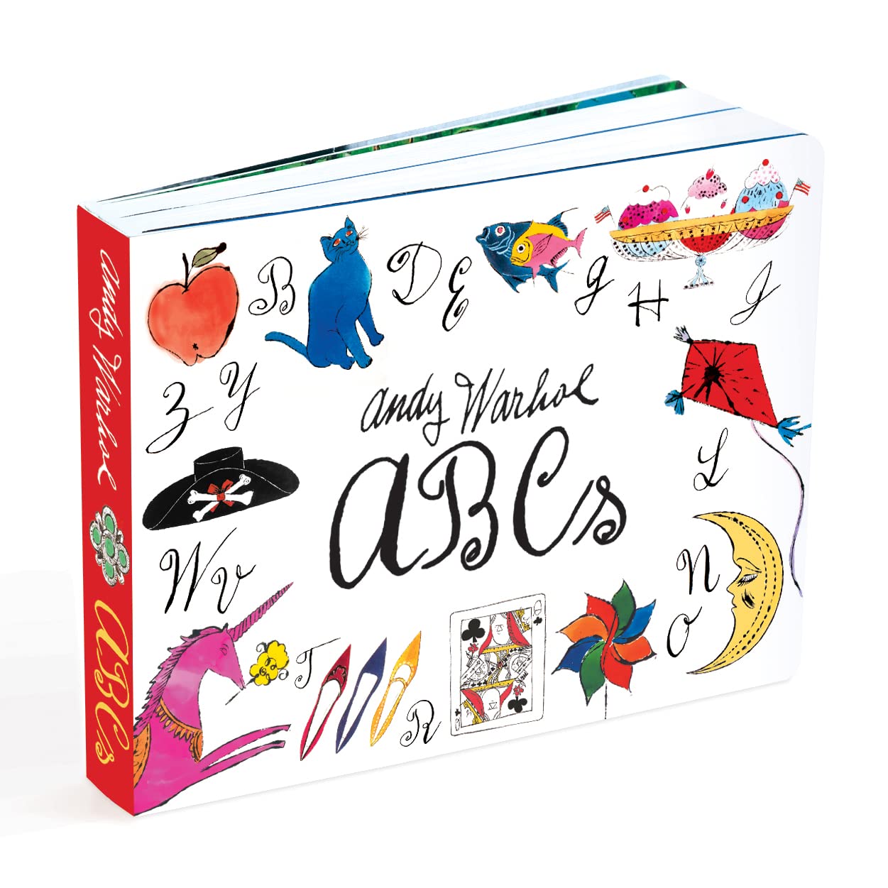 Andy Warhol ABCs – Whimsical and Educational Alphabet Board Book for Toddlers and Babies