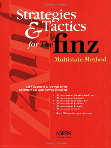 Strategies & Tactics for the finz Multistate Method