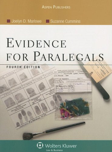 Evidence for Paralegals - 7238