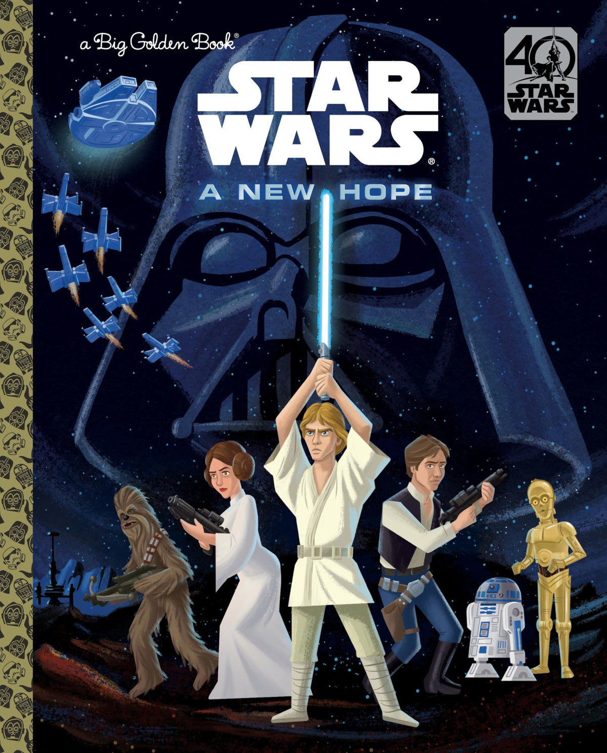 A New Hope (Star Wars) (Big Golden Book)