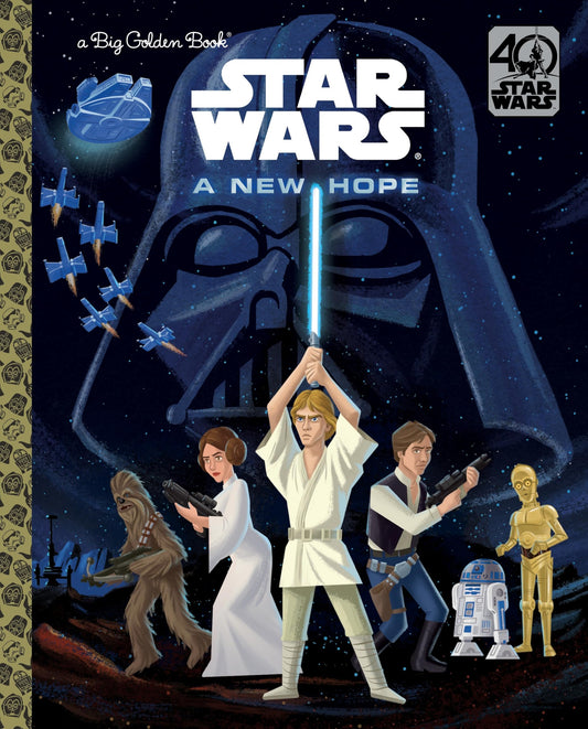 A New Hope (Star Wars) (Big Golden Book)