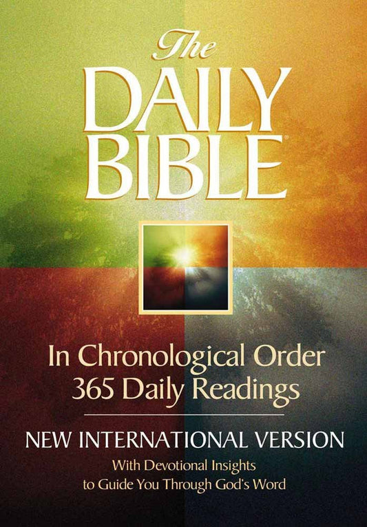 The Daily Bible: New International Version: With Devotional Insights to Guide You Through God's Word - 5460