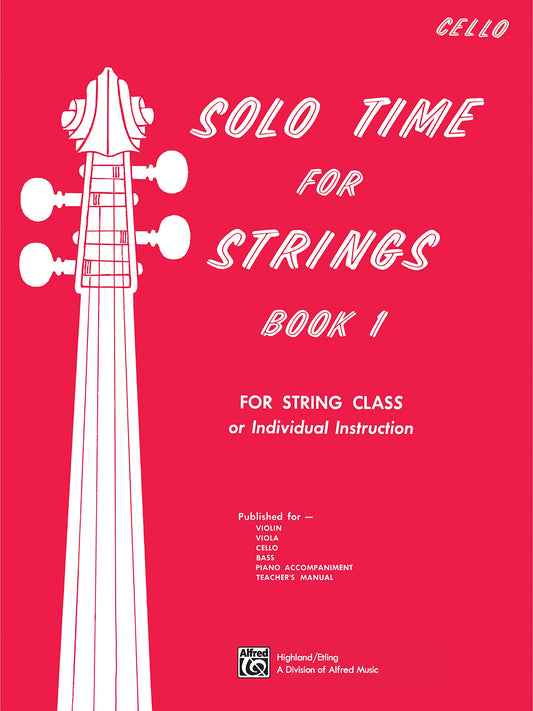Solo Time for Strings, Book 1 - 8934