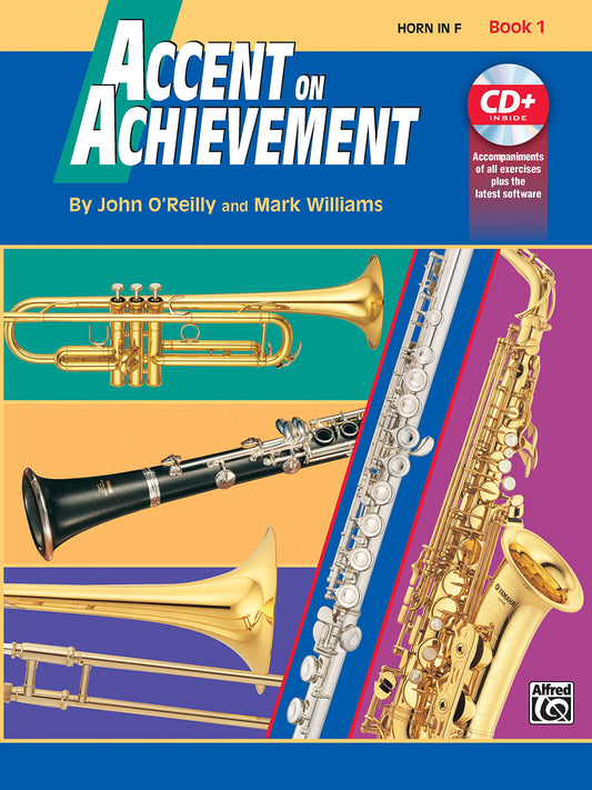 Accent on Achievement Book 1 Horn in F (Accent on Achievement, Bk 1) - 9490