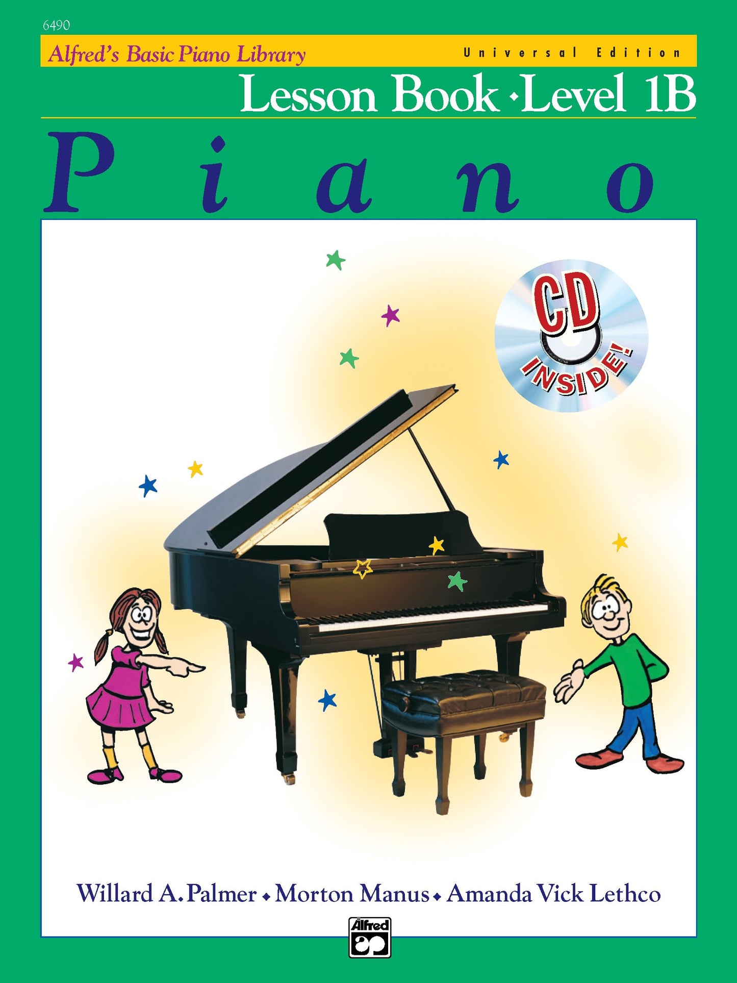 Alfred's Basic Piano Library Lesson Book, Bk 1B: Book & CD (Alfred's Basic Piano Library, Bk 1B) - 9489
