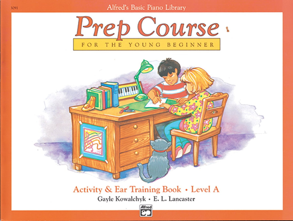 Alfred's Basic Piano Prep Course Activity & Ear Training (Alfred's Basic Piano Library) Book A