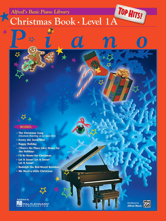Alfred's Basic Piano Library, Top Hits! Christmas Level 1a