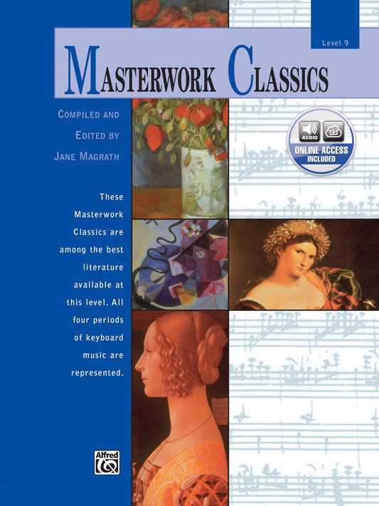 Masterwork Classics: Level 9, Book & Online Audio - 7101