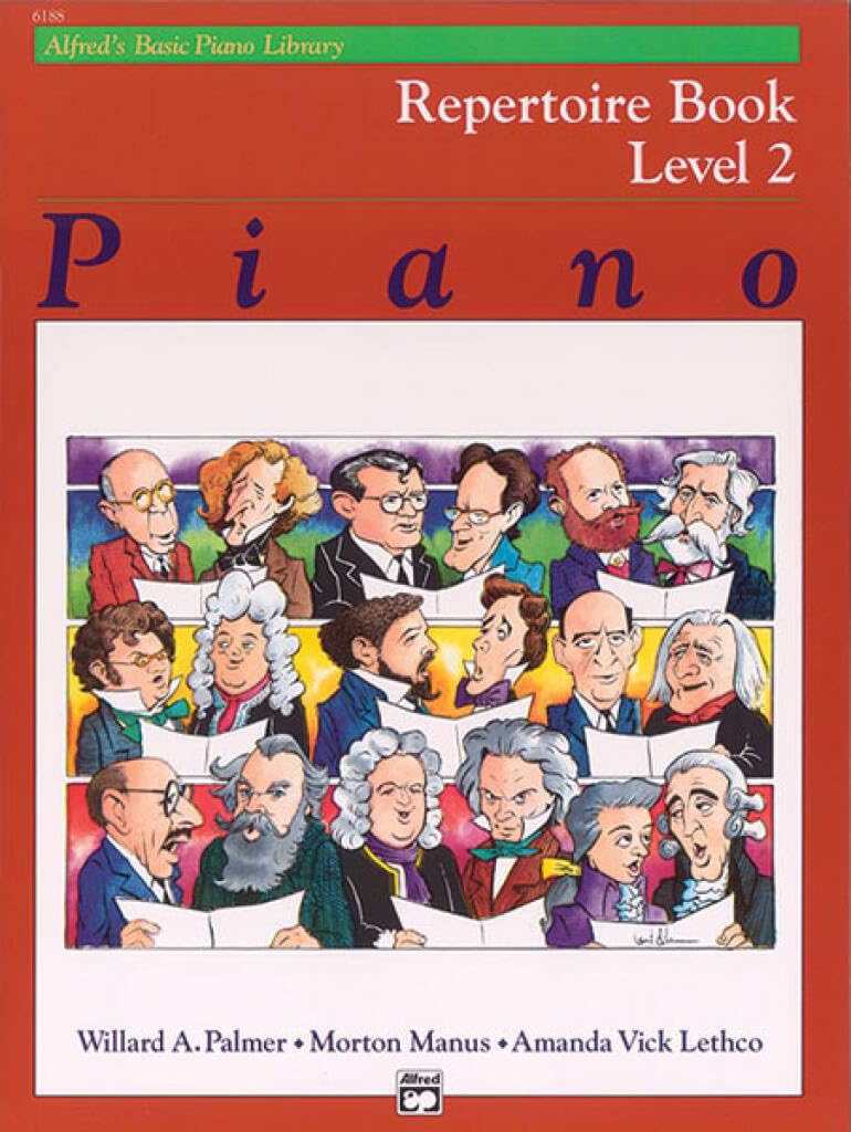 Alfred's Basic Piano Library Repertoire, Bk 2 (Alfred's Basic Piano Library, Bk 2) - 8370