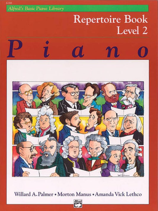 Alfred's Basic Piano Library Repertoire, Bk 2 (Alfred's Basic Piano Library, Bk 2) - 8370