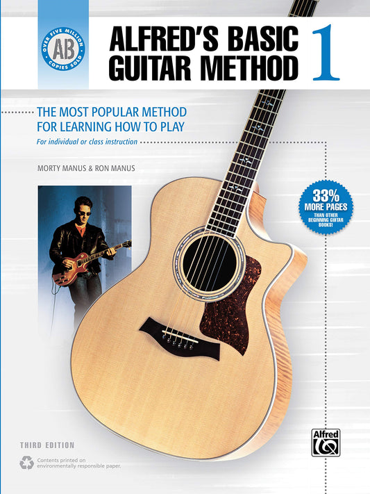Alfred's Basic Guitar Method 1 (Alfred's Basic Guitar Library, Bk 1) - 3913