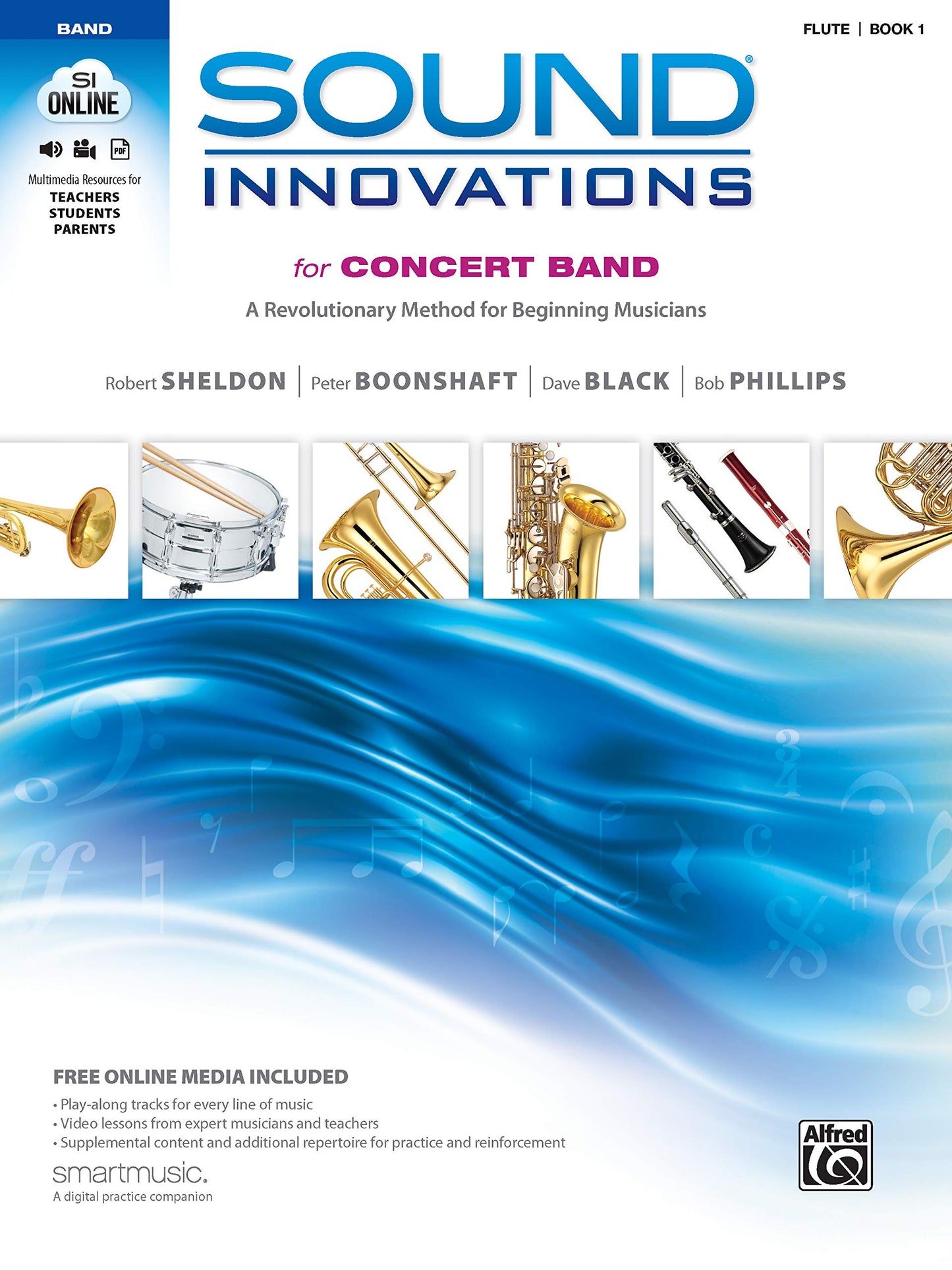 Sound Innovations for Concert Band, Bk 1: A Revolutionary Method for Beginning Musicians (Flute Book & Online Media)