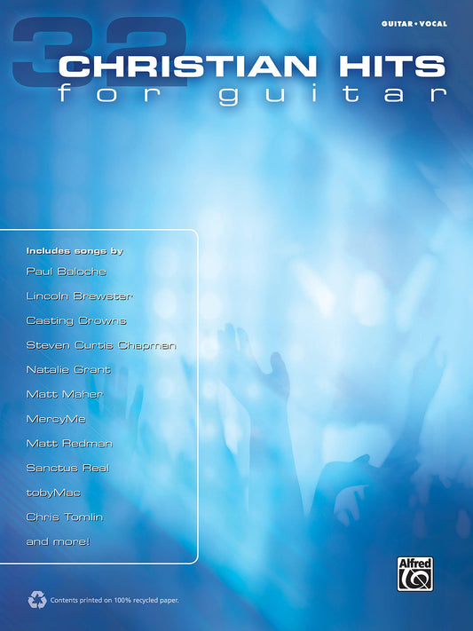 32 Christian Hits for Guitar: Guitar Vocal