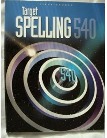 Steck-Vaughn Target Spelling: Workbook 540