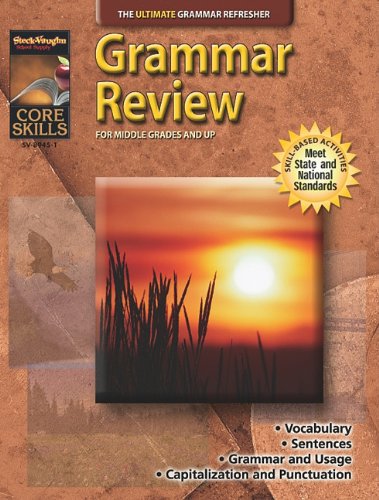 Language Arts Grammar Review (Steck-vaughn Core Skills)