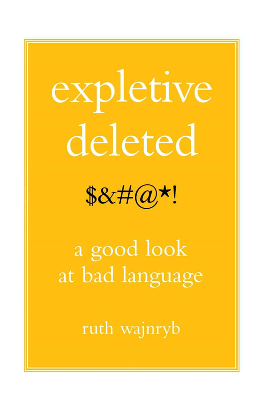 Expletive Deleted: PODA Good Look at Bad Language - 6043