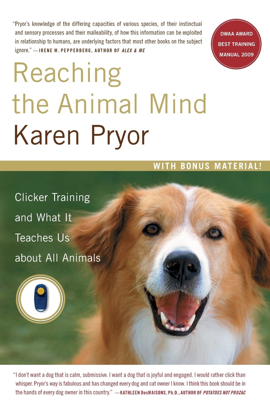 Reaching the Animal Mind: Clicker Training and What It Teaches Us About All Animals (A Gift for Animal Lovers) - 6986
