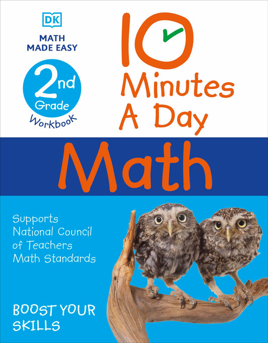 10 Minutes a Day Math, 2nd Grade (DK 10-Minutes a Day) - 4599