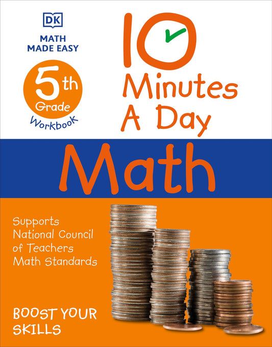 10 Minutes a Day Math, 5th Grade (DK 10-Minutes a Day) - 4374