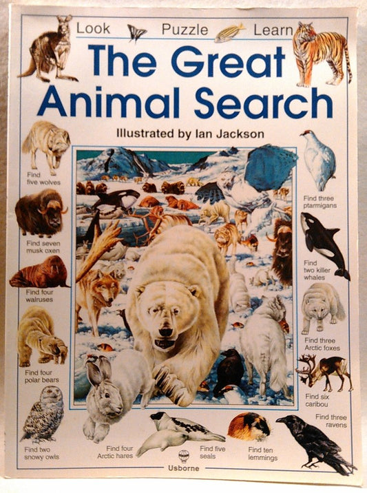 The Great Animal Search (Look Puzzle Learn)