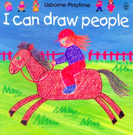I Can Draw People (Usborne Playtime) - 7203