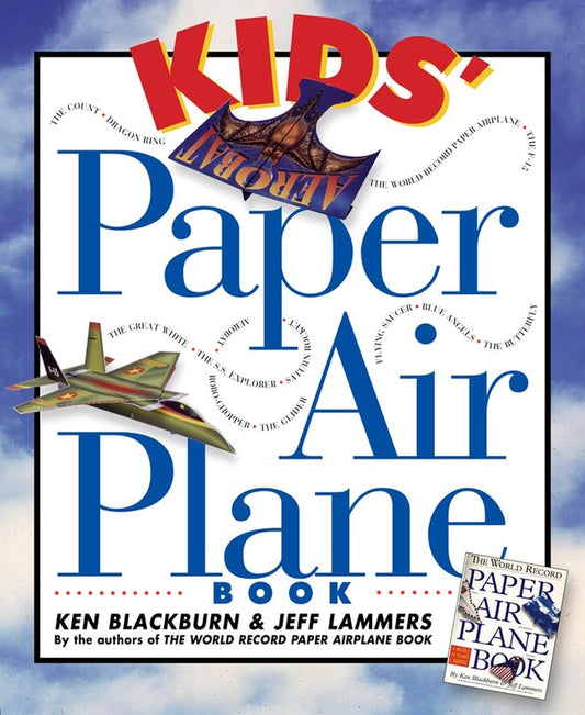 KIDS' PAPER AIRPLANE BOOK (PAPER - 7937
