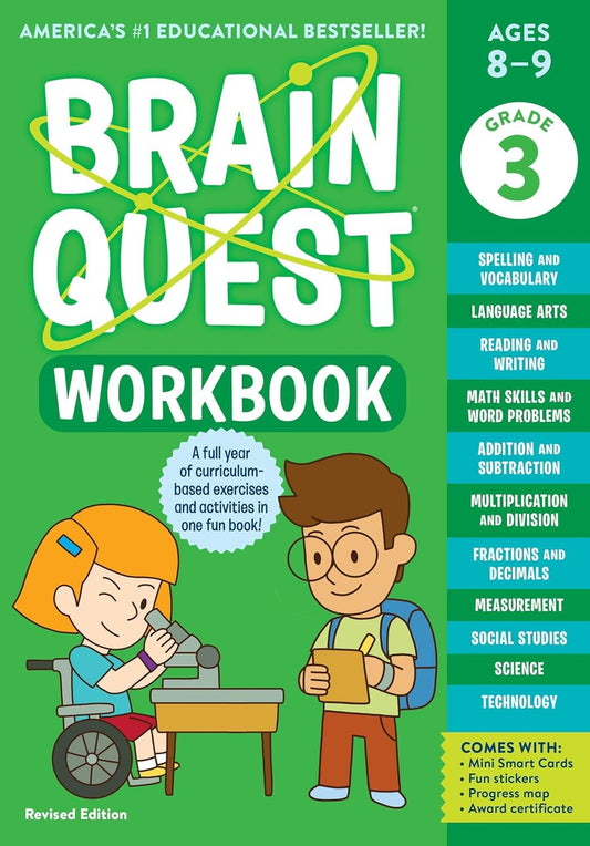 Brain Quest Workbook: Grade 3 - 1278