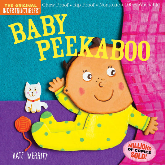 Indestructibles: Baby Peekaboo: Chew Proof · Rip Proof · Nontoxic · 100% Washable (Book for Babies, Newborn Books, Safe to Chew) - 3409