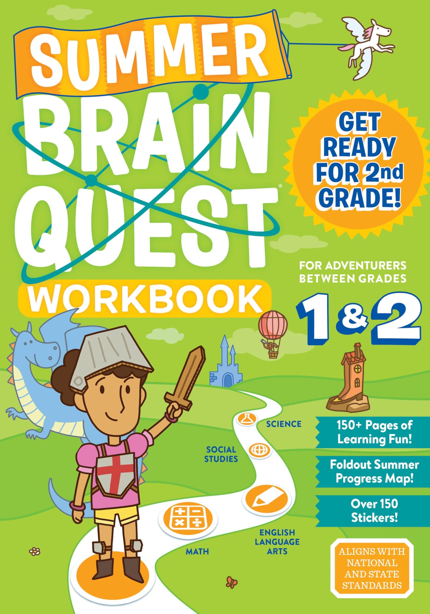 Summer Brain Quest: Between Grades 1 & 2 - 3154