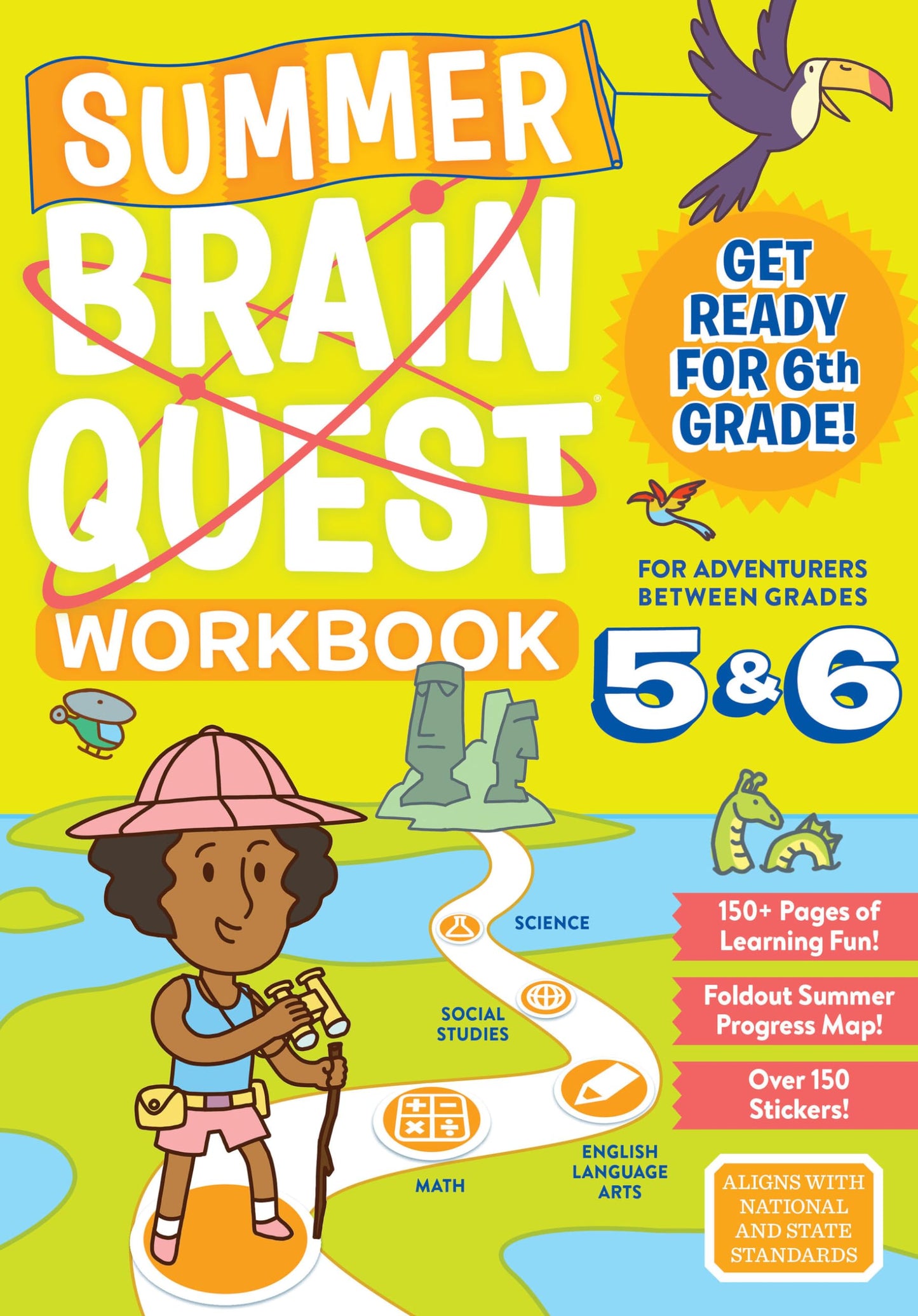 Summer Brain Quest: Between Grades 5 & 6 - 6282